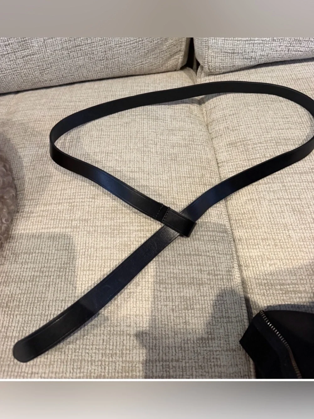 Isabel Marant Black Leather Belt